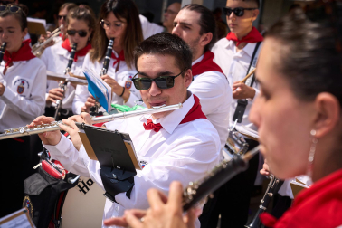 Fotos del inicio de las fiestas en Burlada