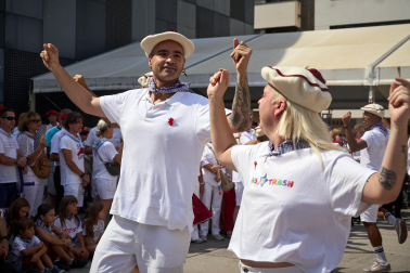 Fotos del inicio de las fiestas en Burlada