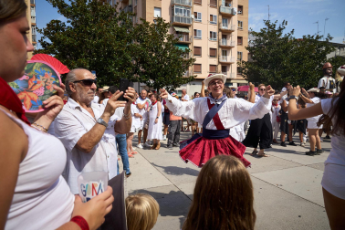 Fotos del inicio de las fiestas en Burlada