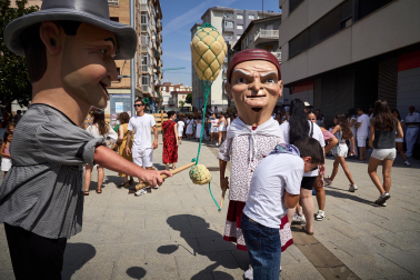 Fotos del inicio de las fiestas en Burlada