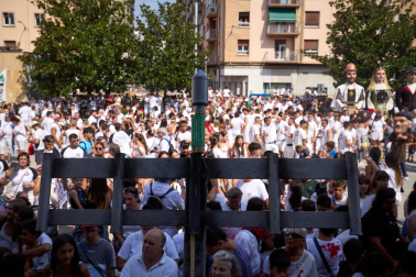 Fotos del inicio de las fiestas en Burlada