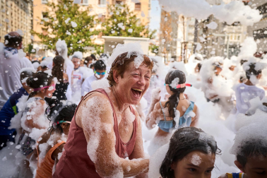 Fotos del inicio de las fiestas en Burlada