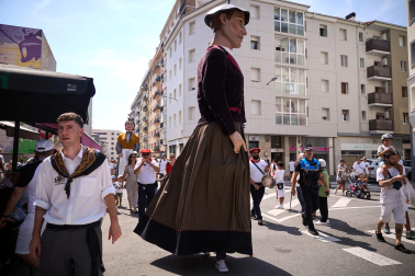 Fotos del inicio de las fiestas en Burlada