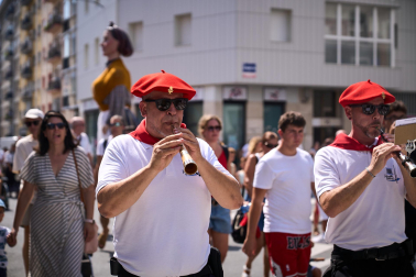 Fotos del inicio de las fiestas en Burlada