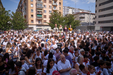 Fotos del inicio de las fiestas en Burlada