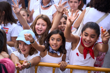 Fotos del inicio de las fiestas en Burlada