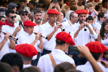 Fotos del inicio de las fiestas en Burlada