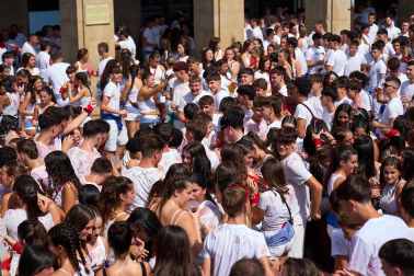 Fotos del cohete de fiestas de Tafalla 2026