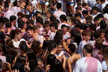 Fotos del cohete de fiestas de Tafalla 2026