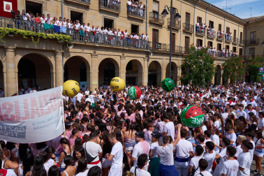 Fotos del cohete de fiestas de Tafalla 2026