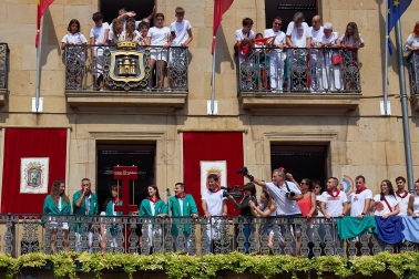 Fotos del cohete de fiestas de Tafalla 2026