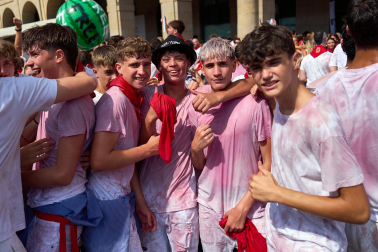 Fotos del cohete de fiestas de Tafalla 2026