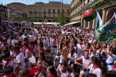 Fotos del cohete de fiestas de Tafalla 2026