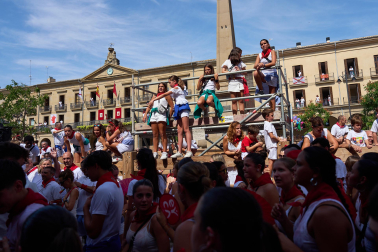 Fotos del cohete de fiestas de Tafalla 2026