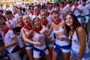 Fotos del cohete de fiestas de Tafalla 2026