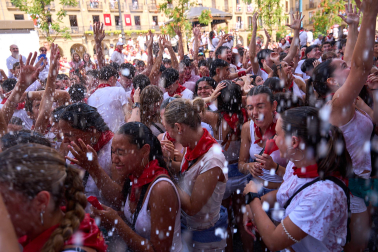 Fotos del cohete de fiestas de Tafalla 2026
