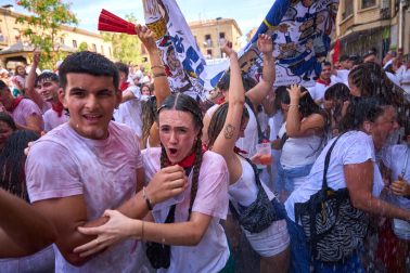 Fotos del cohete de fiestas de Tafalla 2026