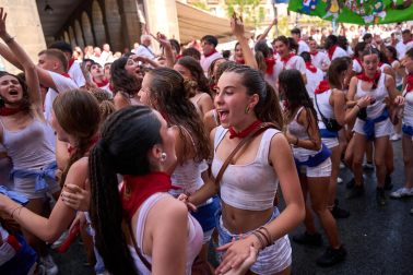 Fotos del cohete de fiestas de Tafalla 2026