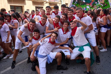 Fotos del cohete de fiestas de Tafalla 2026