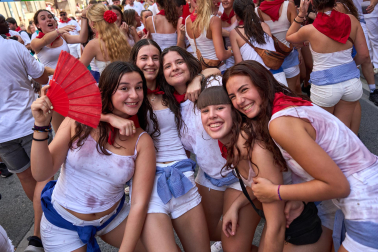 Fotos del cohete de fiestas de Tafalla 2026