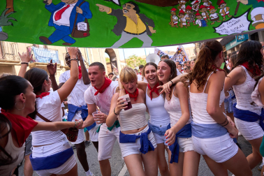 Fotos del cohete de fiestas de Tafalla 2026