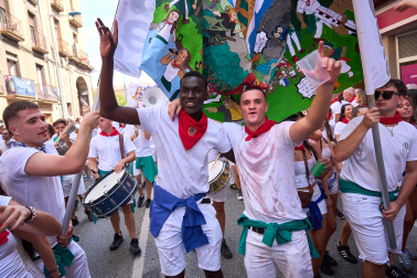 Fotos del cohete de fiestas de Tafalla 2026