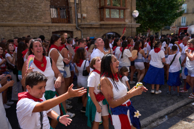 Fotos del cohete de fiestas de Tafalla 2026