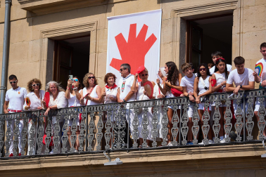 Fotos del cohete de fiestas de Tafalla 2026