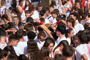 Fotos del cohete de fiestas de Tafalla 2026