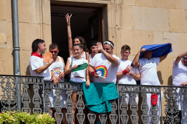 Fotos del cohete de fiestas de Tafalla 2026