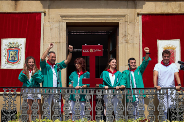 Fotos del cohete de fiestas de Tafalla 2026
