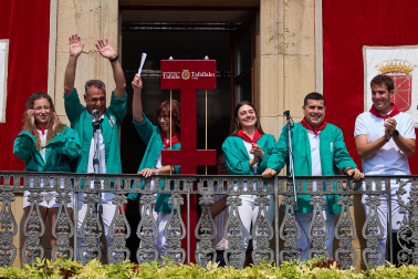 Fotos del cohete de fiestas de Tafalla 2026