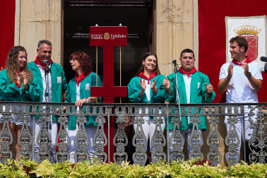 Fotos del cohete de fiestas de Tafalla 2026