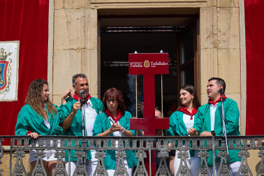 Fotos del cohete de fiestas de Tafalla 2026