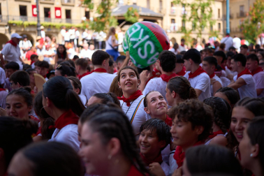 Fotos del cohete de fiestas de Tafalla 2026