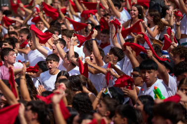 Fotos del cohete de fiestas de Tafalla 2026