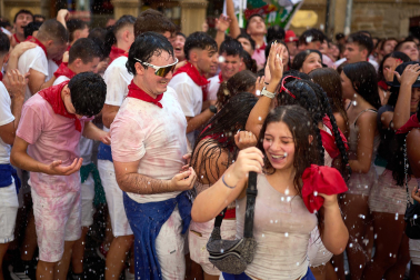Fotos del cohete de fiestas de Tafalla 2026