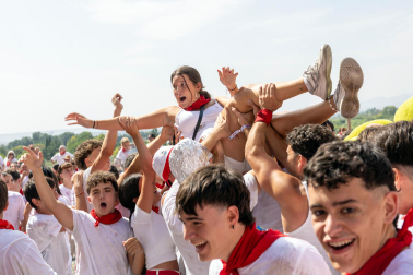 Fotos del cohete de fiestas de Murchante 2026