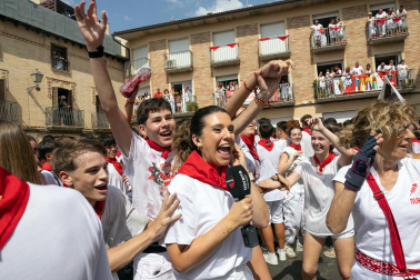 Fotos del cohete de fiestas de Murchante 2026