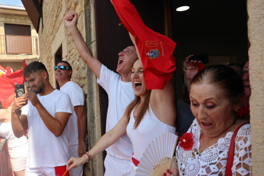 Fotos del inicio festivo en Santacara