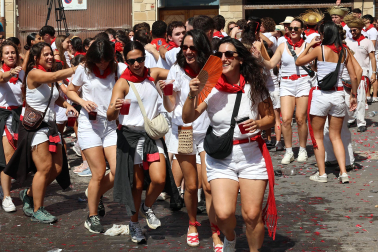 Fotos del inicio festivo en Santacara