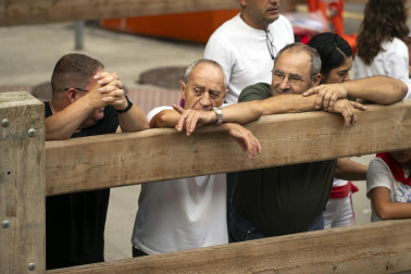 Fotos del primer encierro de las fiestas de Tafalla 2026