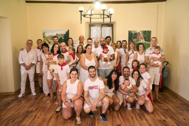Fotos del inicio de las fiestas en Aibar