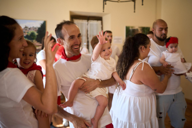 Fotos del inicio de las fiestas en Aibar