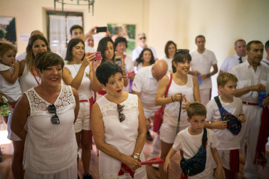 Fotos del inicio de las fiestas en Aibar