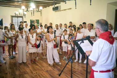 Fotos del inicio de las fiestas en Aibar