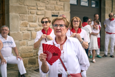Fotos del inicio de las fiestas en Aibar
