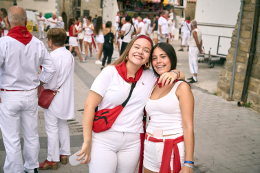 Fotos del inicio de las fiestas en Aibar