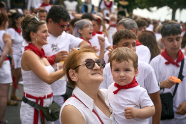 Fotos del inicio de las fiestas en Aibar