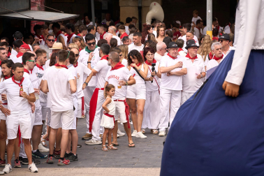 Fotos del inicio de las fiestas en Aibar